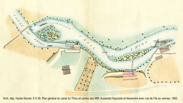 La Cartonnerie Aussedat sur l'Île aux Vannes