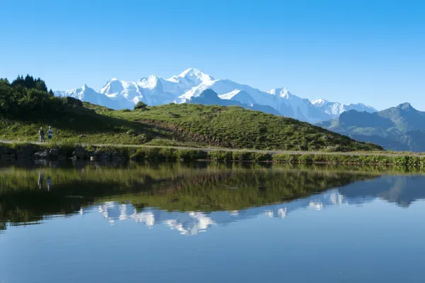 Pêche au lac de Joux Plane