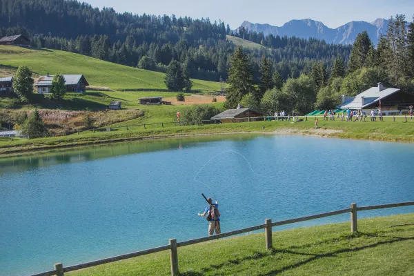 Pêche au lac Javen