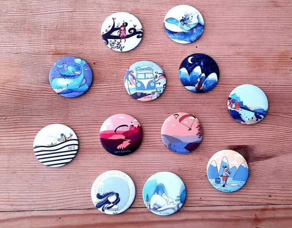 magnets variés