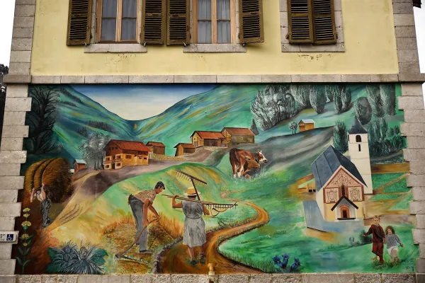 La fresque murale