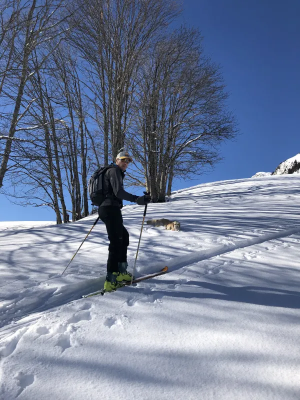 Piste de ski de randonnée : La Croix des 7 Frères