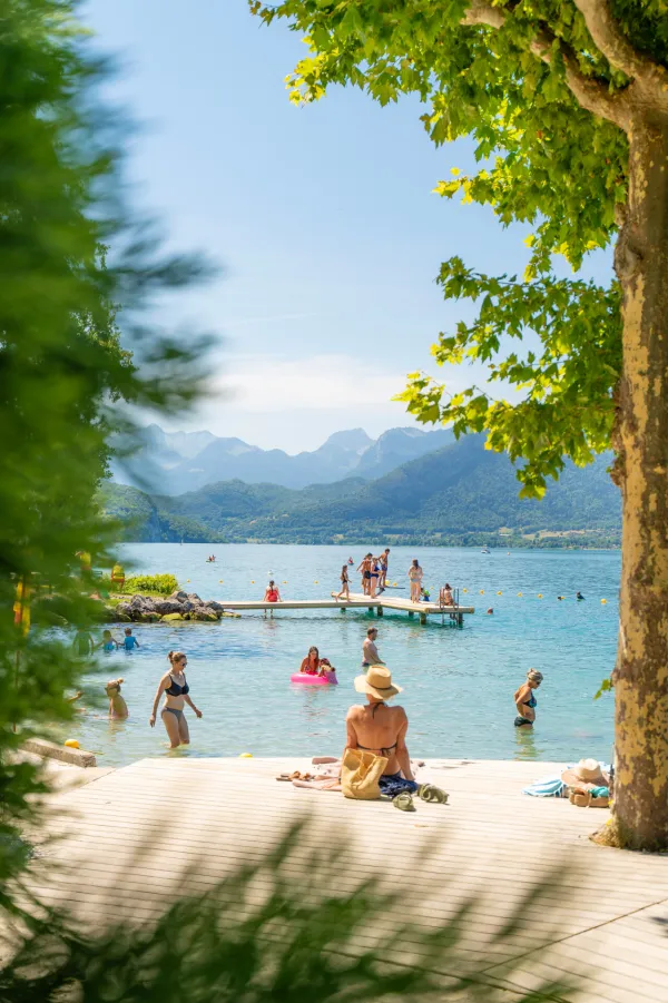 Plage de La Brune_Veyrier-du-Lac