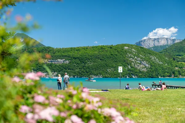 Plage municipale de Duingt