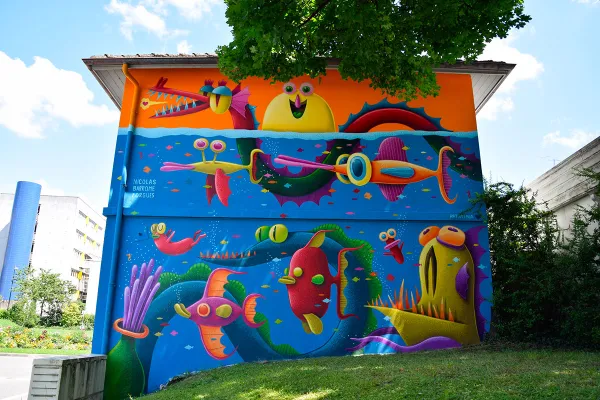La Virée : promenade street art