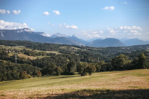 Point de vue du hameau de la Mandallaz