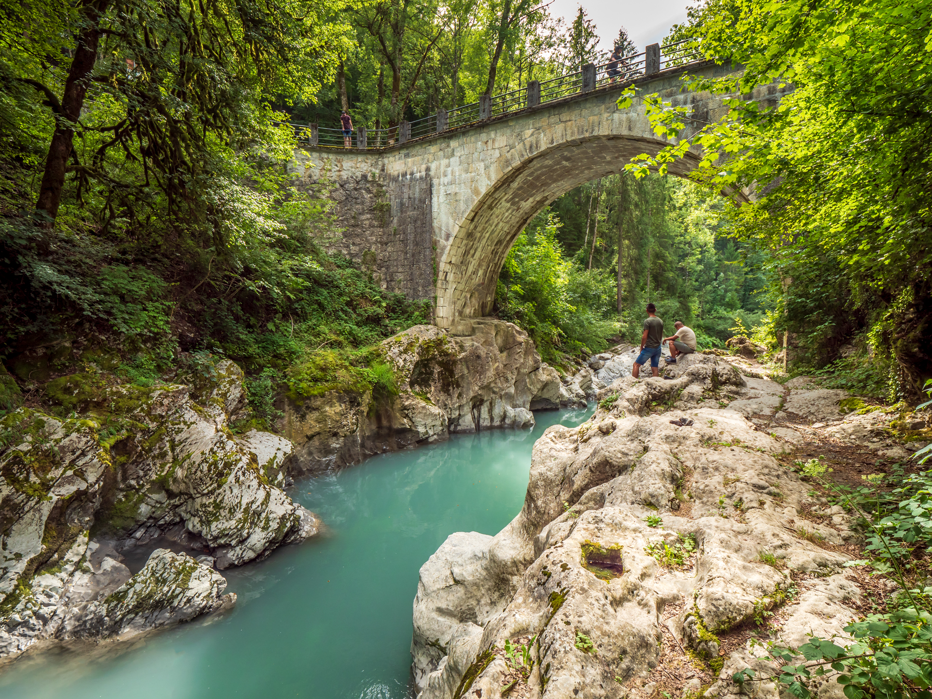 Pont du Diable à Mieussy