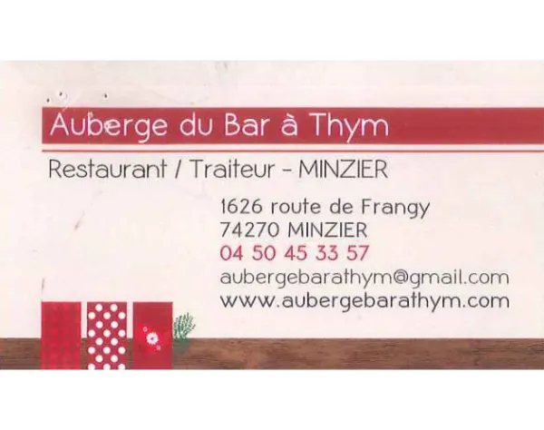 Le Bar à Thym