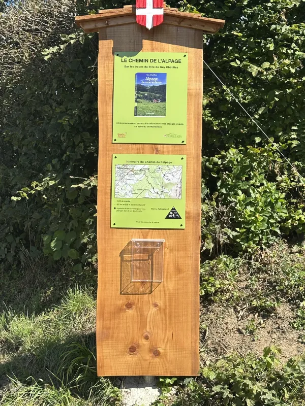 Le chemin de l'alpage - Parcours de découverte