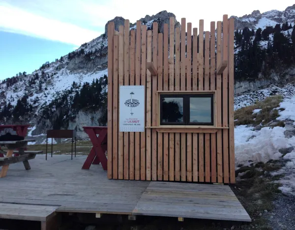 Restauration le Comptoir à 1850m d'altitude