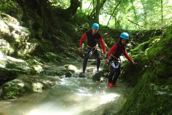 Rando aquatique en famille