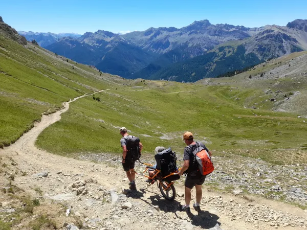 Randonnée accompagnée en joëlette