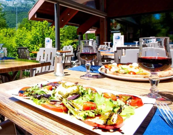 Restaurant du camping le Lac Bleu