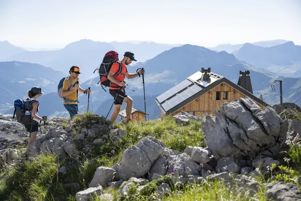 Le refuge de la pointe Percée