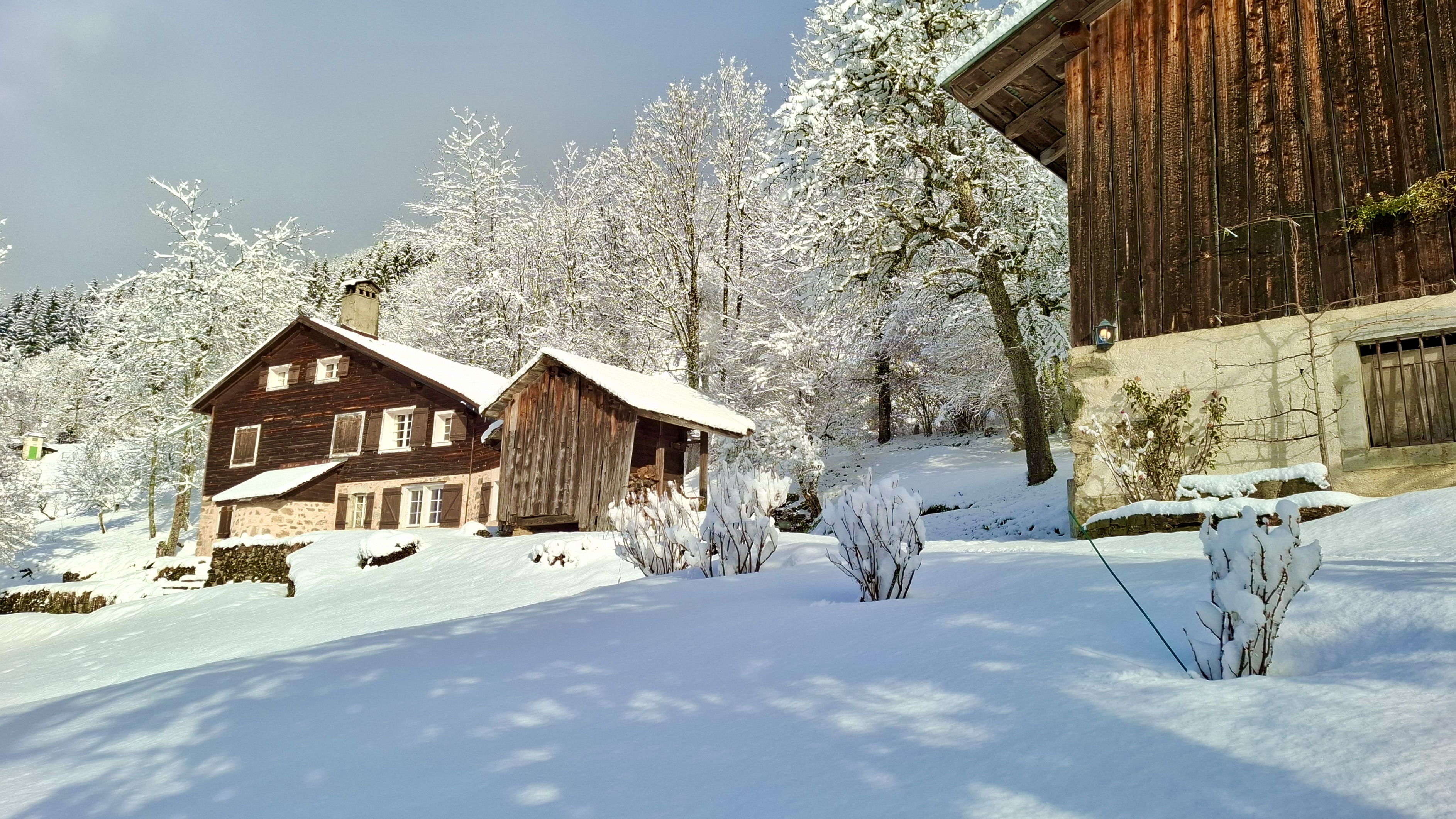 Maison hiver