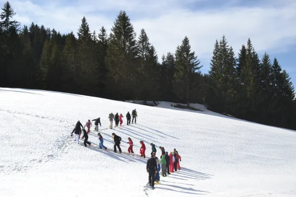 Raquettes à neige à la carte