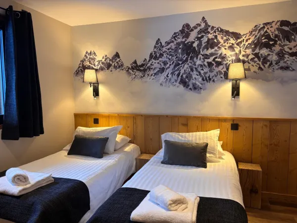 Exemple de chambre à 2 lits