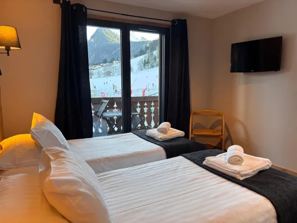 Exemple de chambre à 2 lits