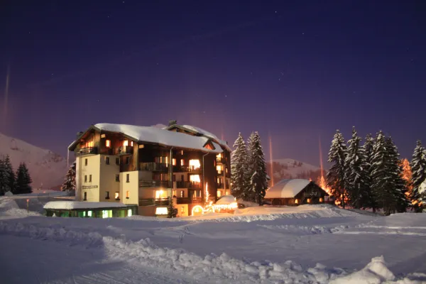 Résidence en hiver