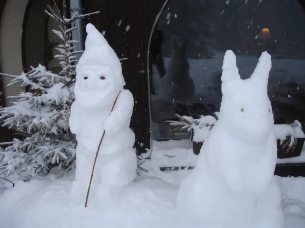 Décorations en hiver
