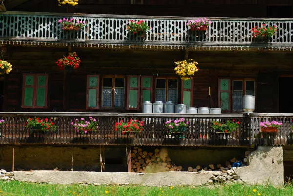 Les chalets traditionnels