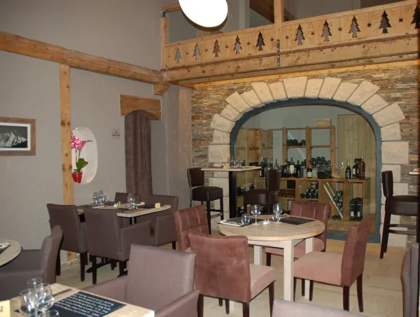 Restaurant la Braconne côté Mont-Blanc