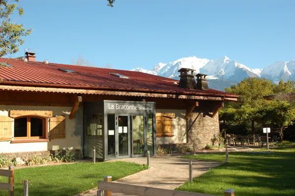 Restaurant la Braconne côté Mont-Blanc