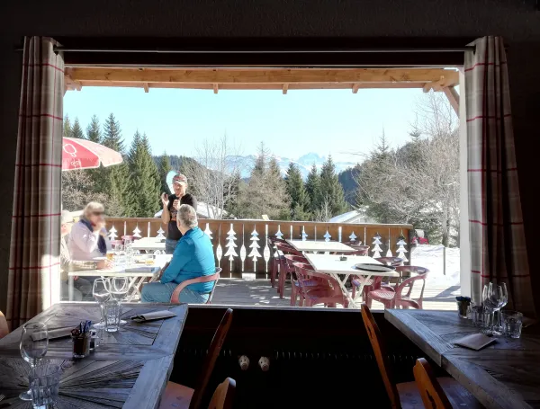 Vue du restaurant