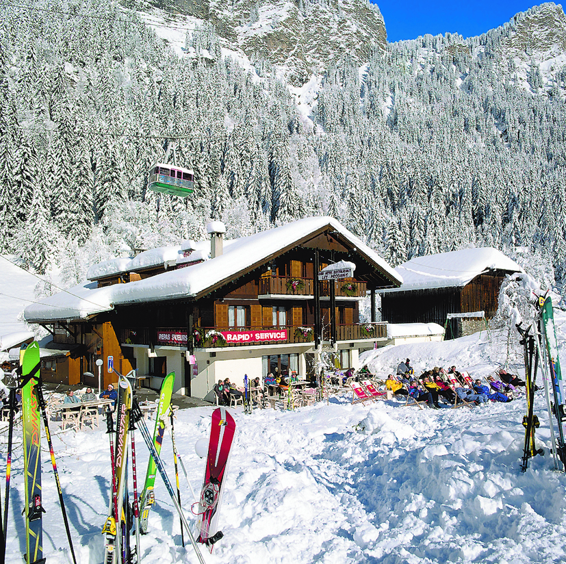 Façade Hiver Les Prodains Morzine