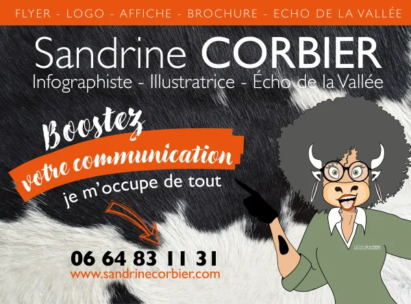 Sandrine Corbier Infographiste - Écho de la Vallée