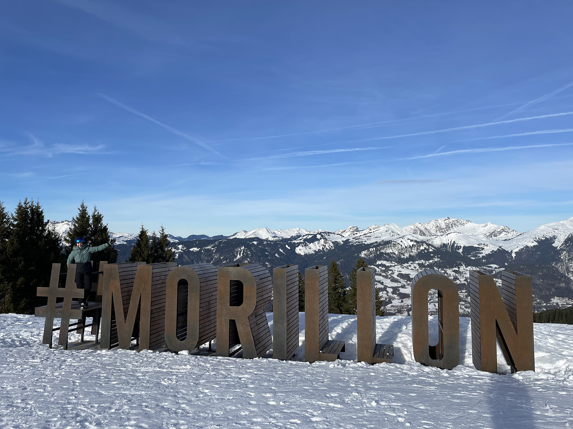 Lettre géantes #MORILLON_Morillon