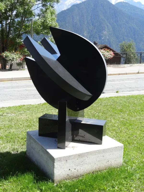 Sculpture - Coeur ouvert, Maxime Descombin (2023)