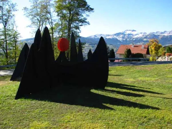 Sculpture - Sun and Mountains