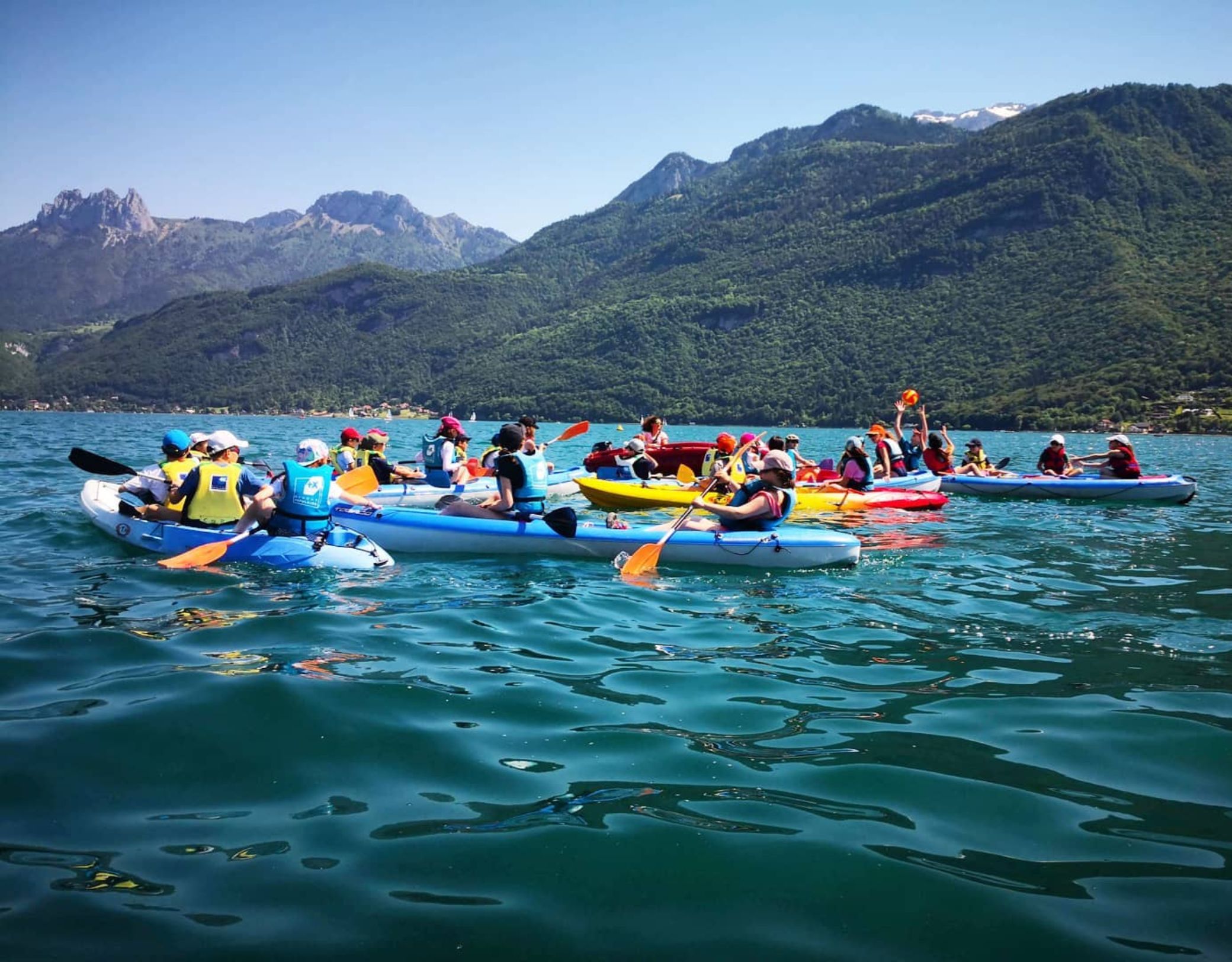 Location de kayak triple : 3H à Doussard