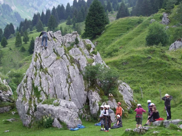 Site d'escalade - Blocs de Morsullaz