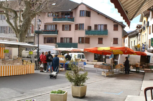 Marché de Seyssel Haute-Savoie
