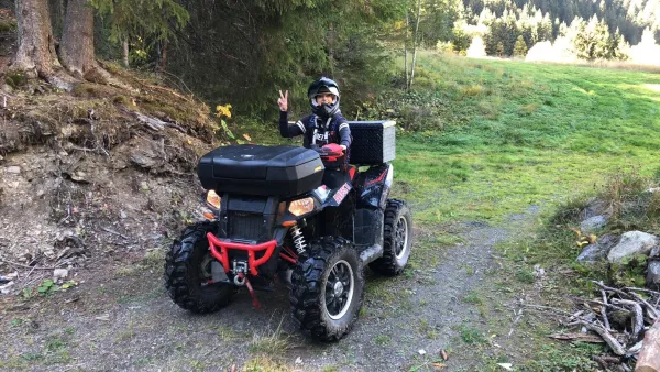 Sortie guidée découverte en quad