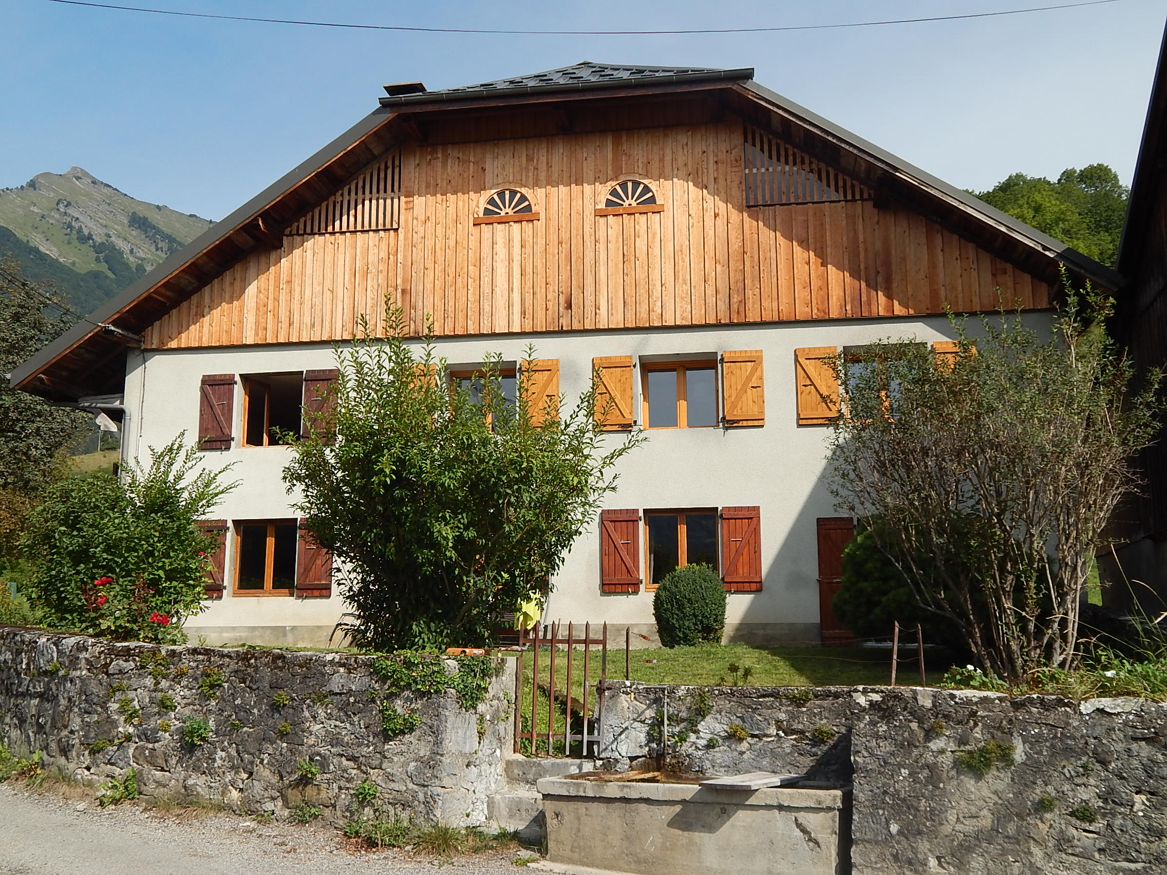 Maison en été