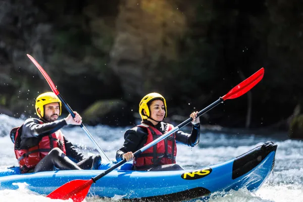 Sortie en canoë-raft