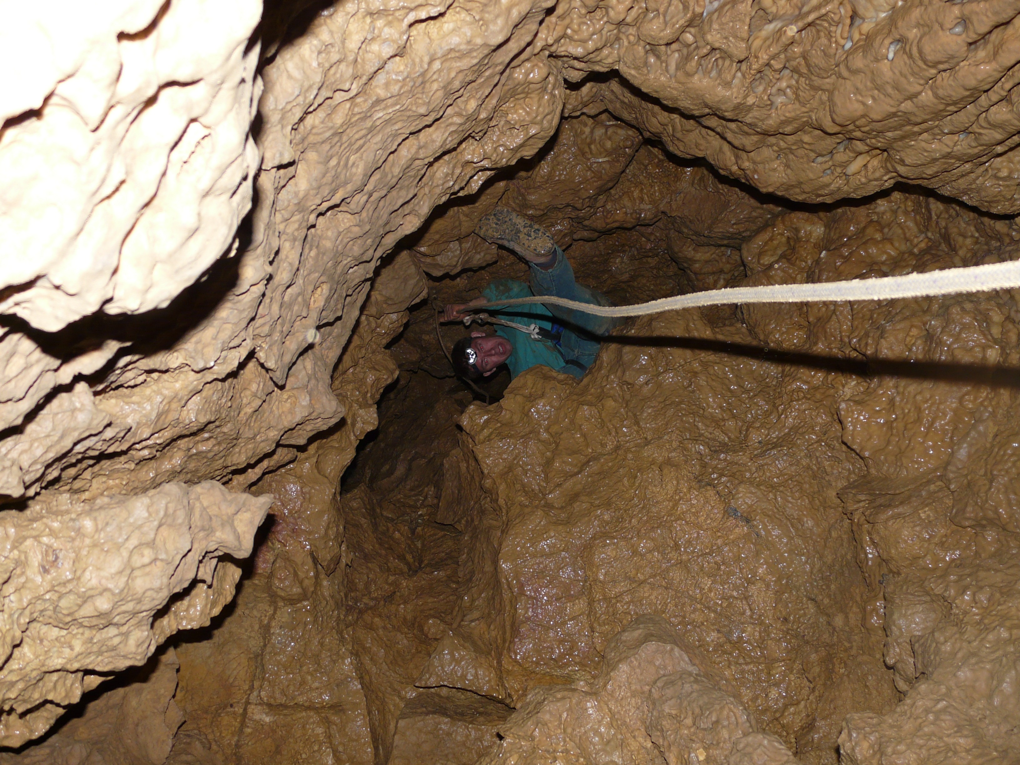 Sortie spéléologie à Eteaux