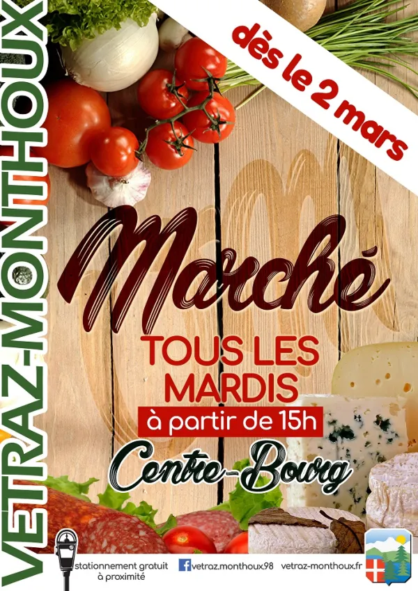 Marché de Vétraz-Monthoux