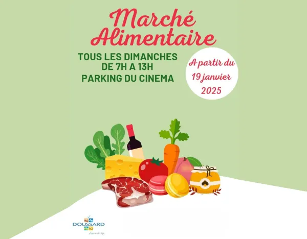 Marché régulier : dimanche matin