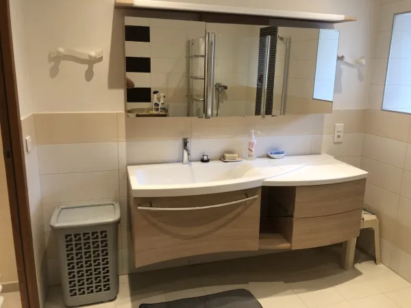 Vasque salle de douche