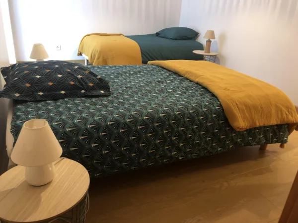 Chambre lits simples