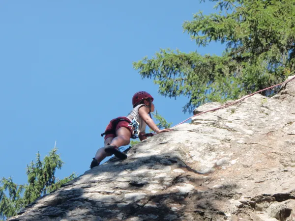Stage d'escalade grimpeur