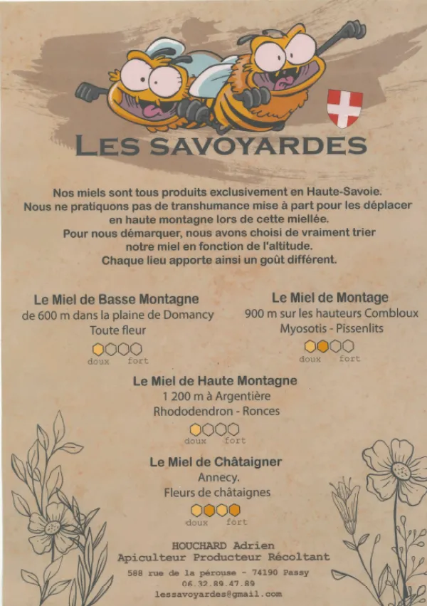 Miels - Les Savoyardes