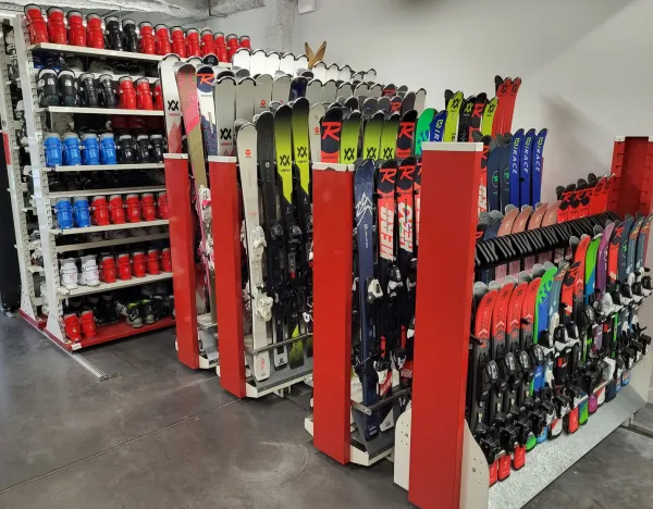 skis et chaussures de ski