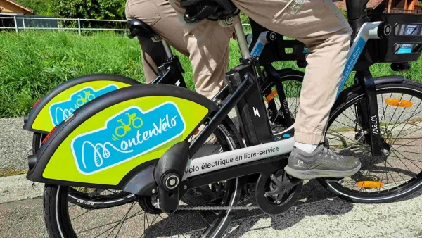 Montenvélo, Vélos électriques en libre service
