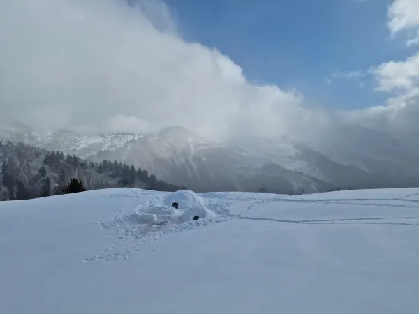 Igloo en montagne