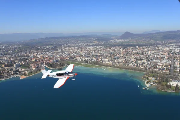 Survol en avion